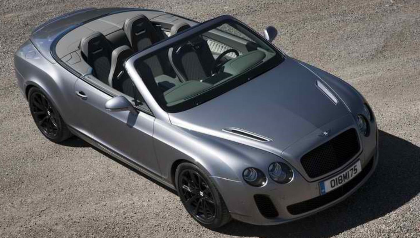 Bentley continental кабриолет