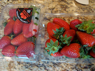 Containers of Strawberries