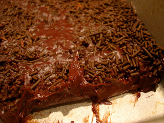 Close up of Vegan Fudge