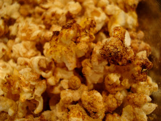 Popcorn with Maca powder and stevia