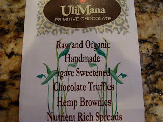 UliMana Chocolate Brochure