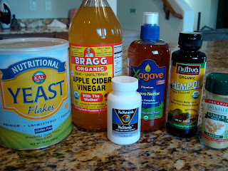 Cheezy Hemp Salad Dressing Recipe ingredients