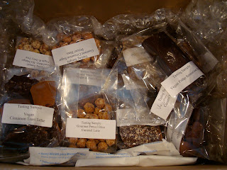 Box of Vegan Goodies & Chocolates from Chocolate Inspirations