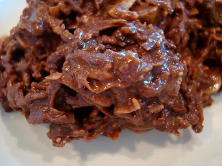 Close up of No Bake Vegan Mint Chocolate Coconut Snowballs