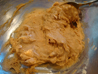 No-Bake Vegan Peanut Butter Chocolate Chip Cookie Dough mixed up