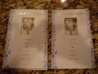Two of the same anniversary cards
