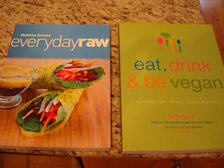 Everyday Raw and Eat, Drink and be Vegan cookbooks