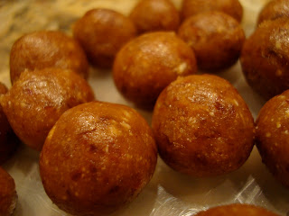 Up close of High Raw All Vegan Sugar Cookie Dough Balls