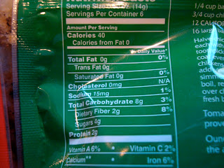 Nutritional Facts on Sun Dried Tomatoes