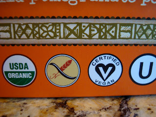 Certified Vegan Symbol on box