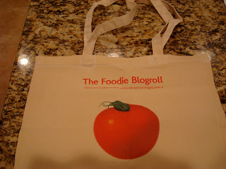 The Foodie Blogroll tote bag