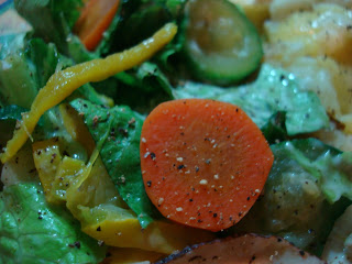 Mixed Green Salad with Vegetables