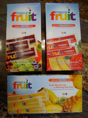 Three boxes of Power Fruit Frozen Bars