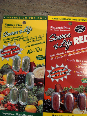 Two packages of Natural Vitamin & Mineral Supplements