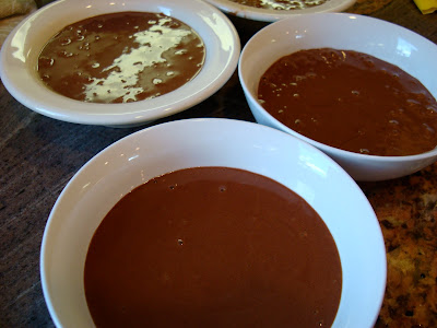 Close up of Vegan Chocolate Chocolate Softserve in bowl