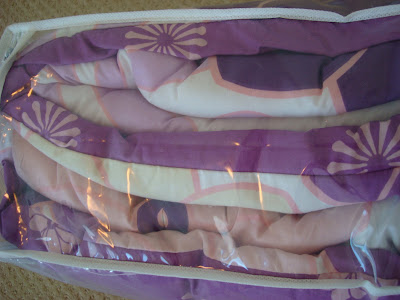 Side view of bedding set in package - 45