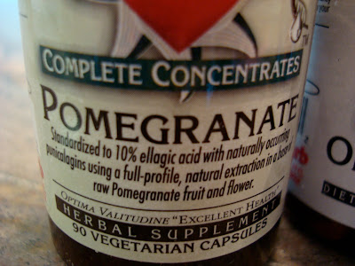 Bottle in Pomegranate Concentrates