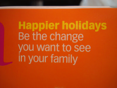 Article of Happier holidays, be the change you want to see in your family