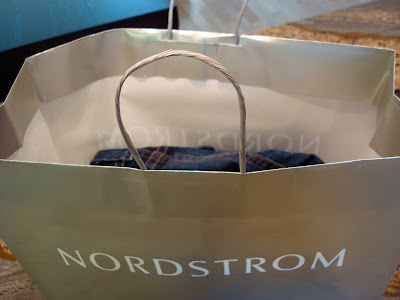 Open Nordstrom bag
