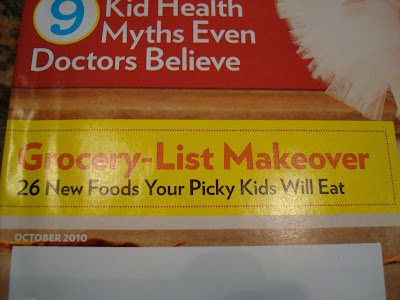 Article on Grocery-List Makover - 26 New Foods Your Picky Kids Will Eat