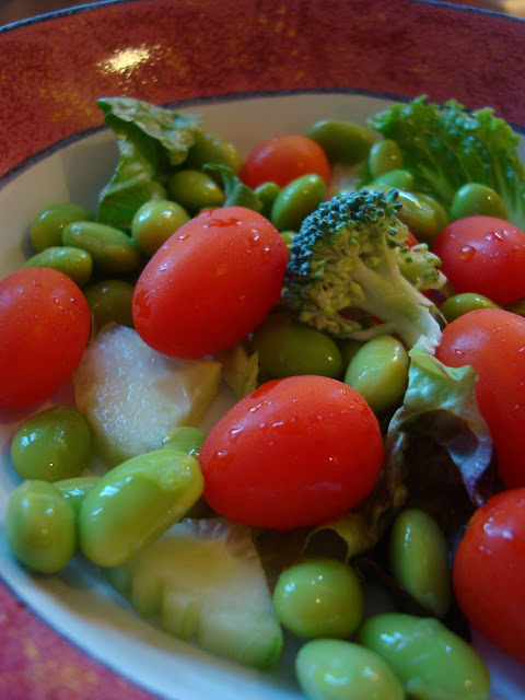 Edamame Salad in bowl