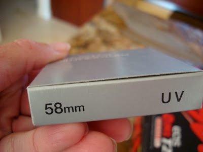 58 mm UV filter