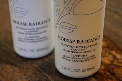 Mousse radiance Clarifying self-foaming cleanser 