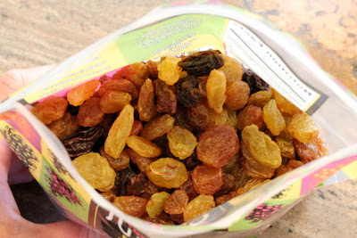 Dried Fruits (raisins, dates, coconut flakes)