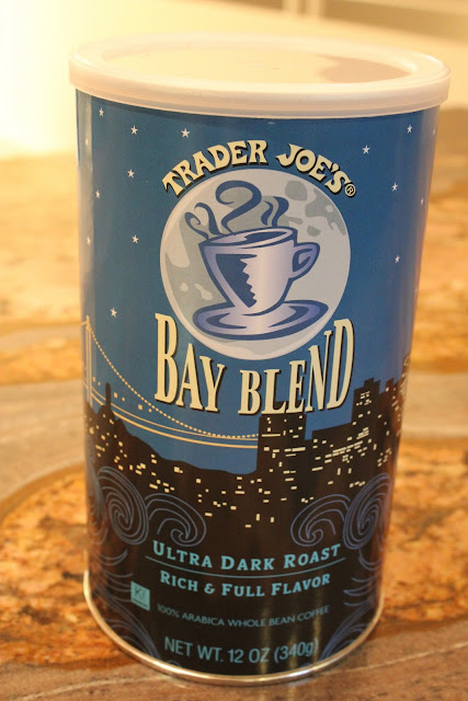 Bay Blend Ultra Dark Roast Coffee Container