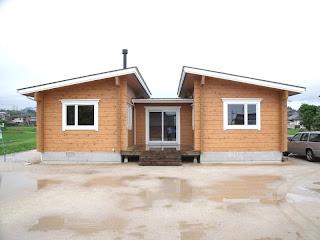 完成！岡山の国産桧ログハウス