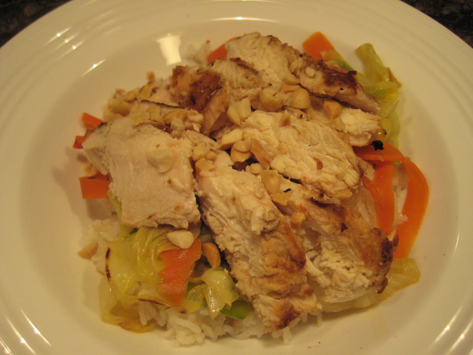 Dinner with the Welches Peanut Chicken with Vegetable Stir Fry