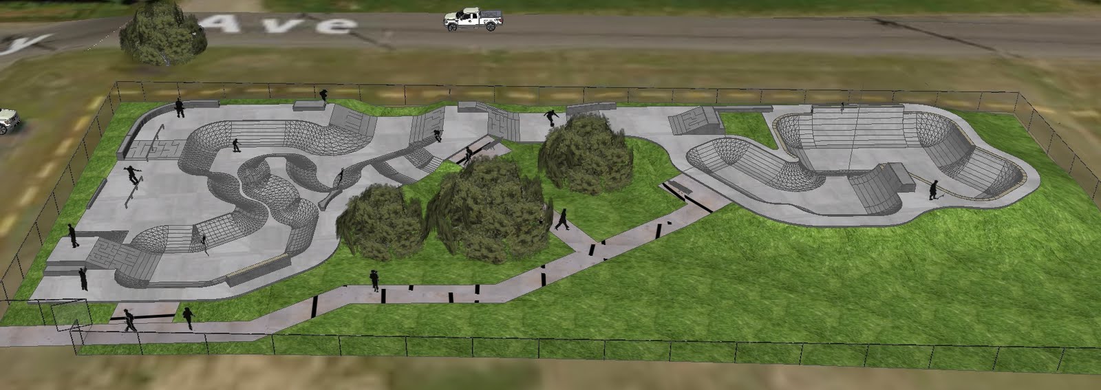 skatelife memphis A tour of the Tobey skate park design