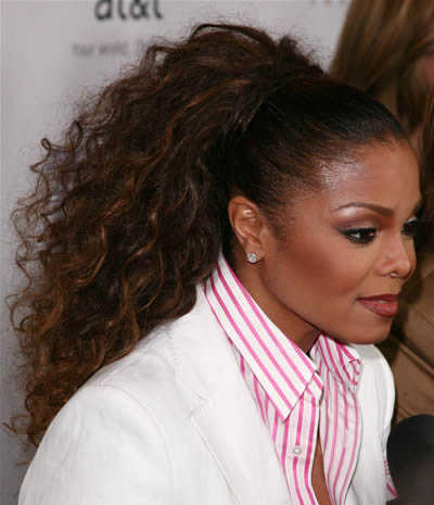 ponytail hairstyles 2010 curly