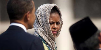 Kerudung Michelle Obama
