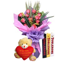 Image of Toblerone Happy - SendRegalo.com ~ Send flowers to the Philippines, Send Roses to the Philippines