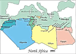 Map of North Africa