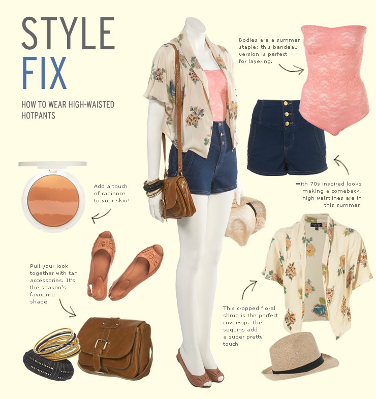 feelings for fashion how to wear the high waisted hotpants