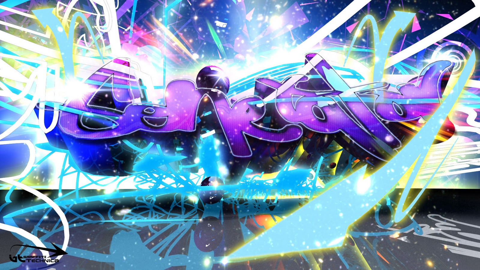 Grafity Amazing Graffiti Art Background Design