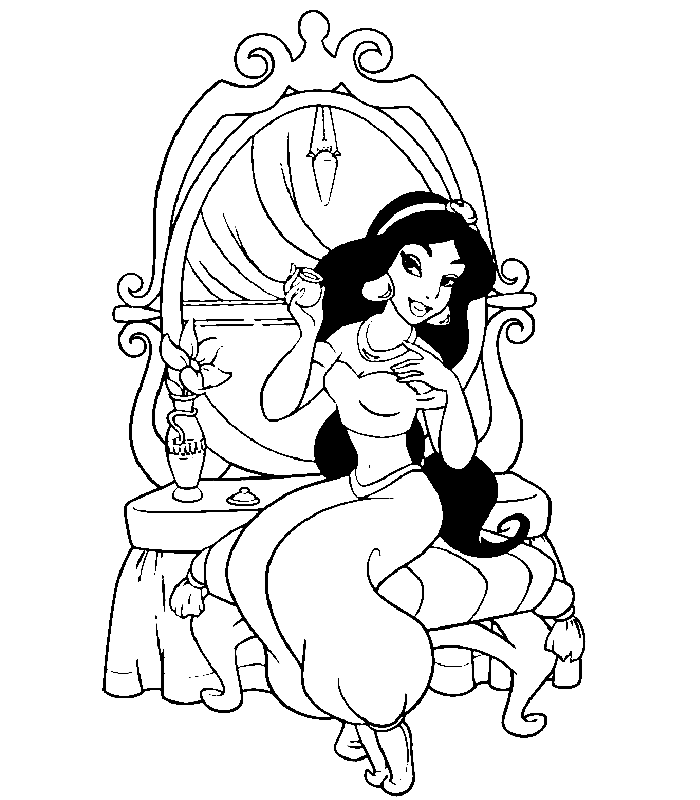 Coloring Pages Of Disney Princesses - Best Coloring Pages Collections