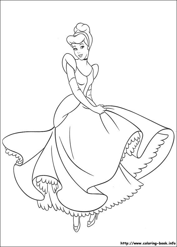 Free Printable Disney Princess " Cinderella " Sheet