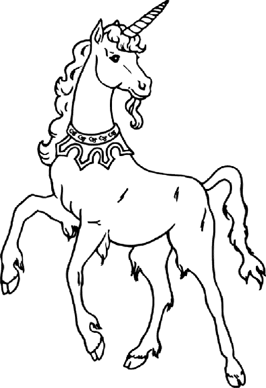 unicorn coloring pages printables - photo #14
