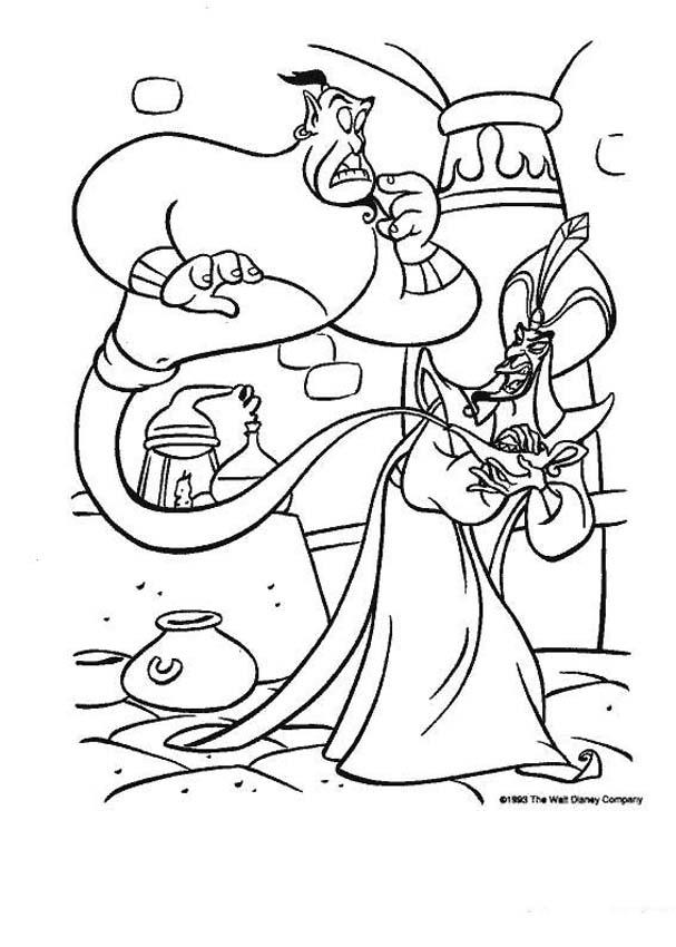 jafar coloring pages - photo #16