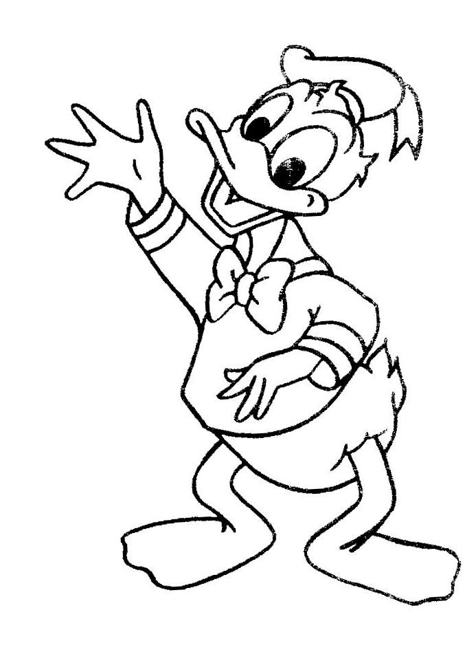 Download Disney Coloring Pages Donald Duck - 284+ Amazing SVG File for Cricut, Silhouette and Other Machine