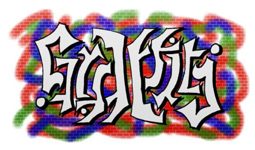 graffiti alphabet block style. Graffiti Alphabet Block Style.