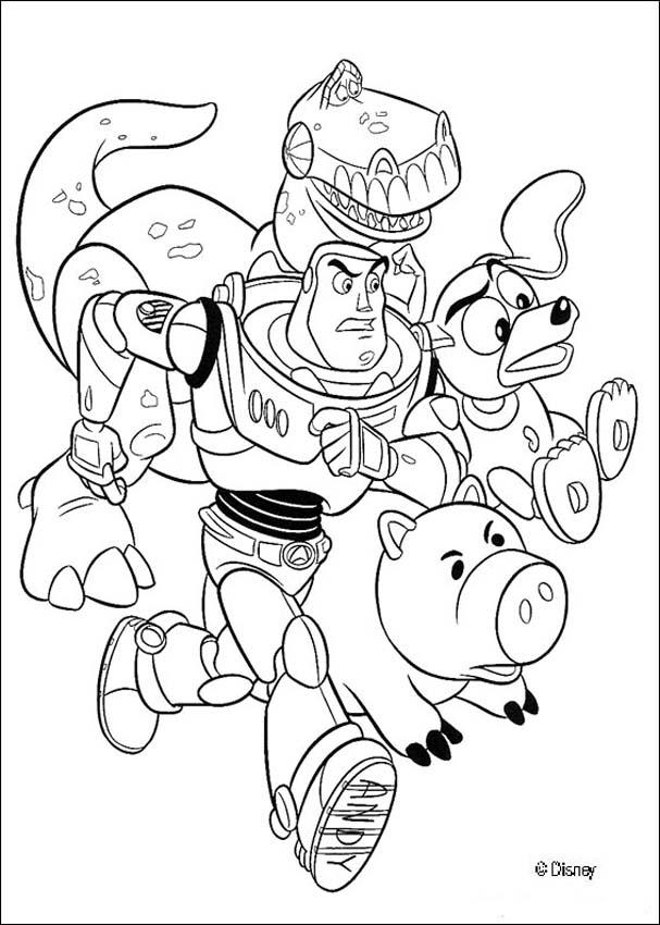 Printable Coloring Pages Toy Story