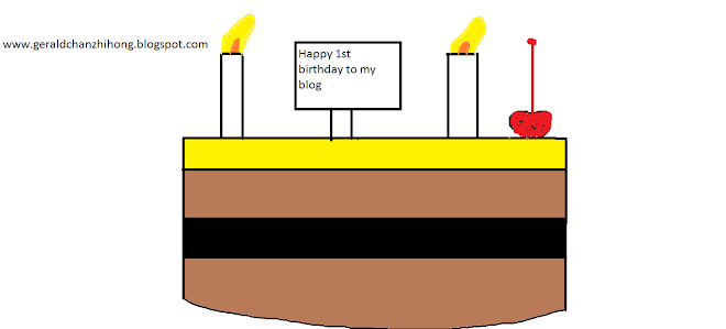 Happy Birthday to my blog