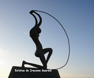 Estátua de Iracema Estátua de Iracema - Praia de Iracema - Fortaleza - CE