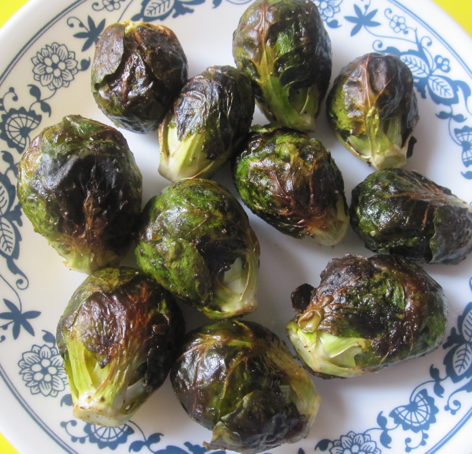 Baked Brussel Sprouts Tamalapaku