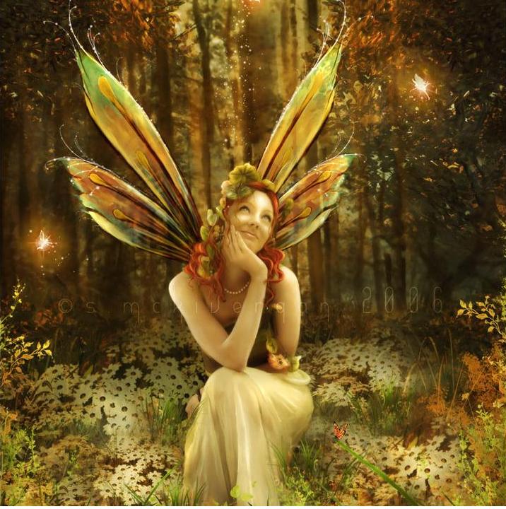 Against The Glass: Beautiful Fairy/Angel Pics
