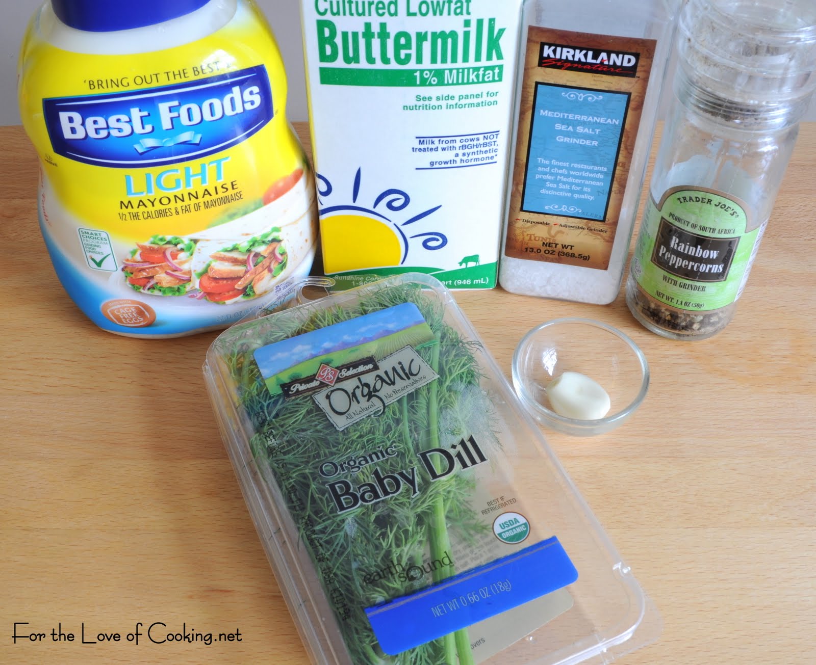 Low Fat Buttermilk Dill Dressing For the Love of Cooking
